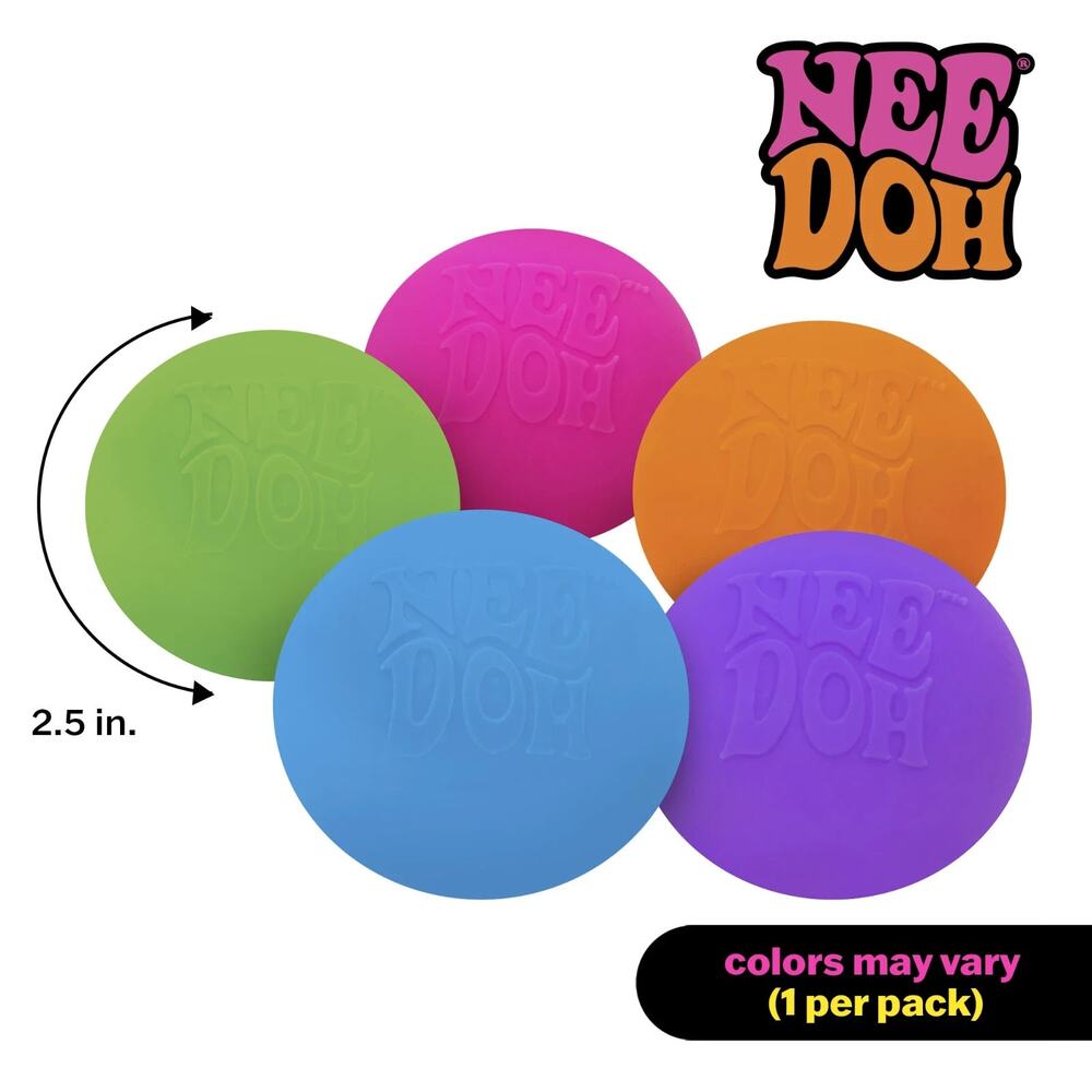 Schylling NeeDoh Groovy Glob Novelty Sensory Fidget Stress Relief Toy - Picture 6 of 8